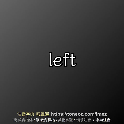 left