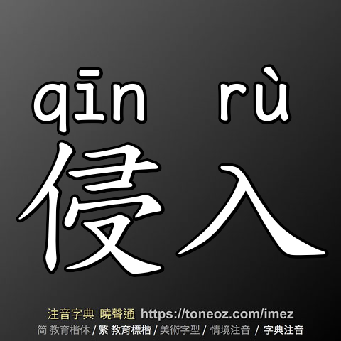 侵入