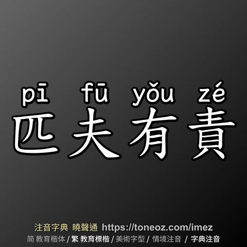 匹夫有責