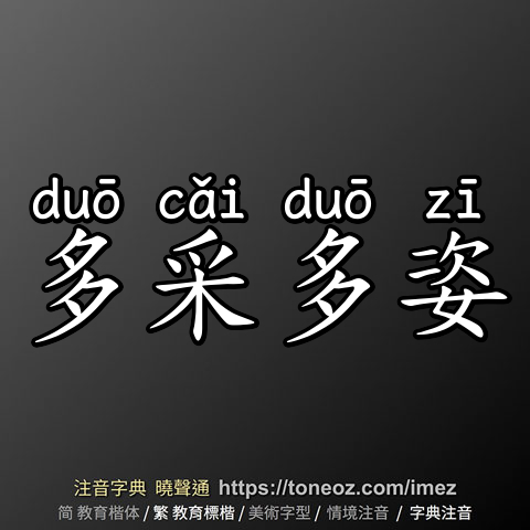 多采多姿