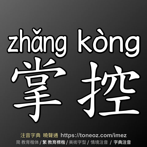 掌控