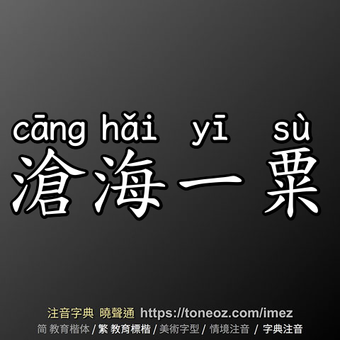 滄海一粟