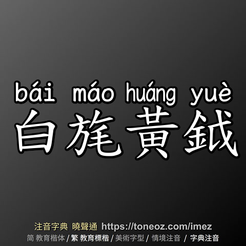 白旄黃鉞