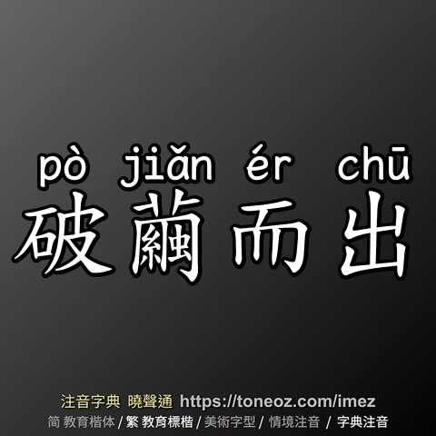 破繭而出