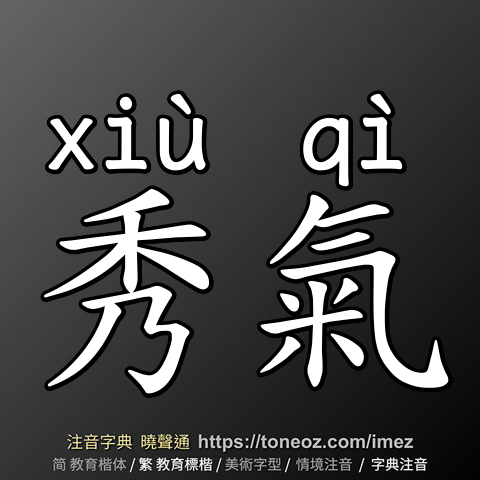 秀氣