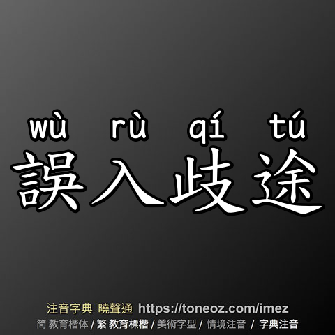 誤入歧途
