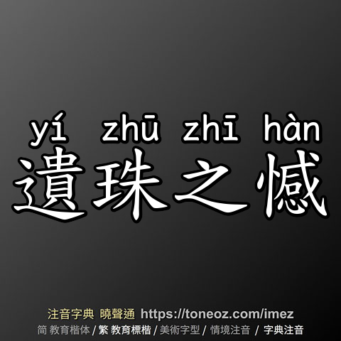 遺珠之憾