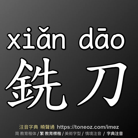 銑刀