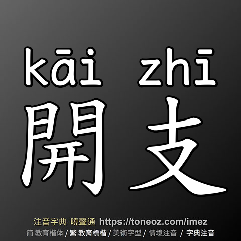開支