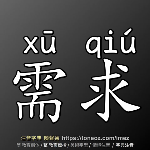 需求