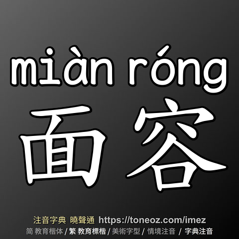 面容
