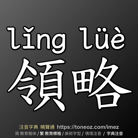 領略