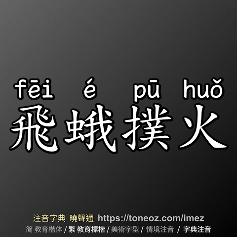 飛蛾撲火