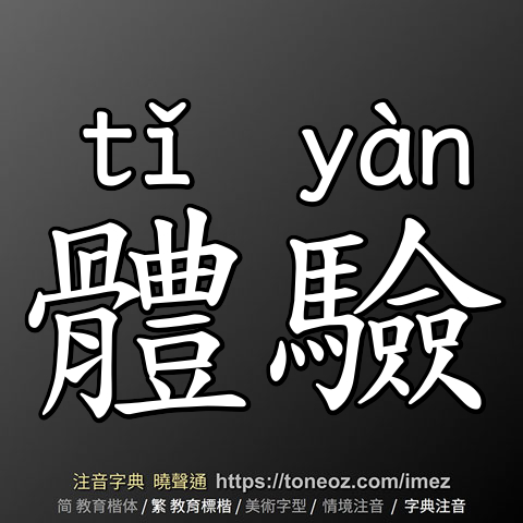 體驗