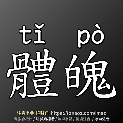 體魄
